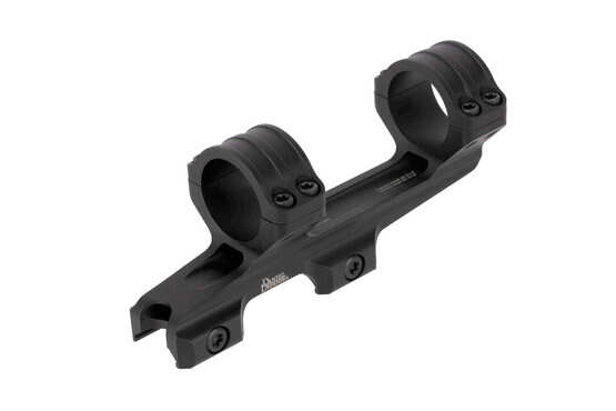 Daniel Defense 30mm scope mount has a cantilever design, pushing the scope forward for optimal eye relief